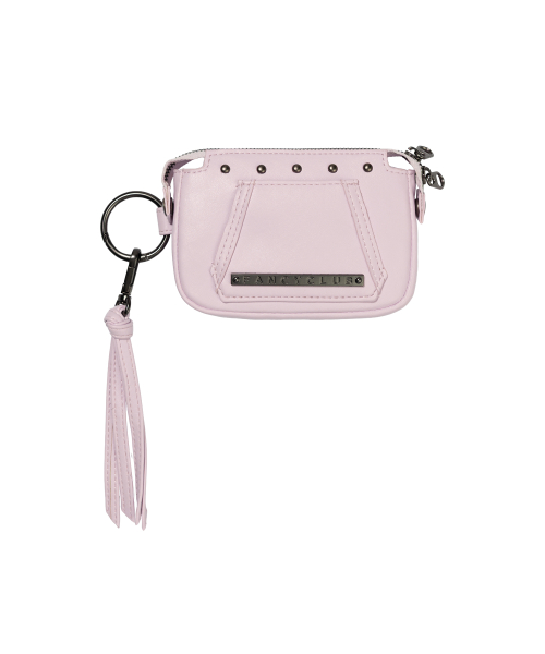 VEIL STUD BAG & WALLET (LIGHT PINK) F26QE981