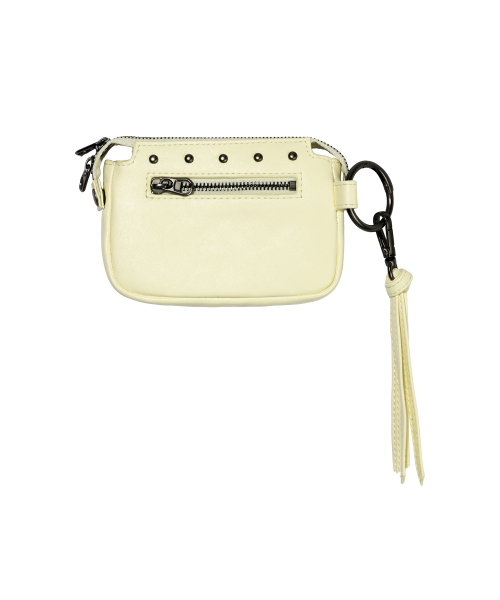 VEIL STUD BAG & WALLET (LEMON) F26QE981
