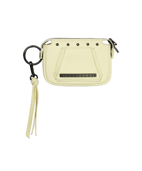 VEIL STUD BAG & WALLET (LEMON) F26QE981