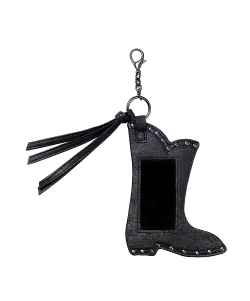 WESTERN BOOTS KEYRING (BLACK) F26QE987
