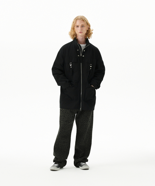 WASHED FIELD JACKET BLACK(MG2FFMB930A)