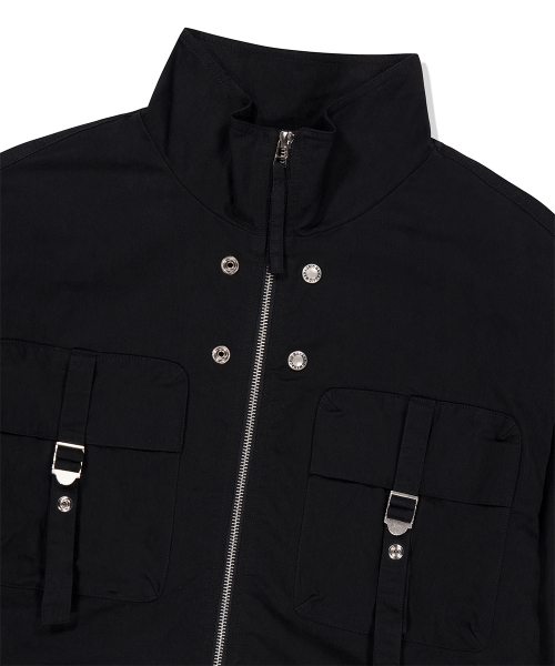 WASHED FIELD JACKET BLACK(MG2FFMB930A)