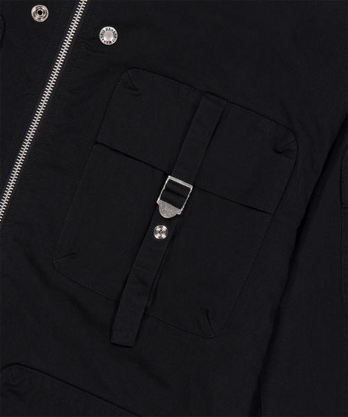 WASHED FIELD JACKET BLACK(MG2FFMB930A)