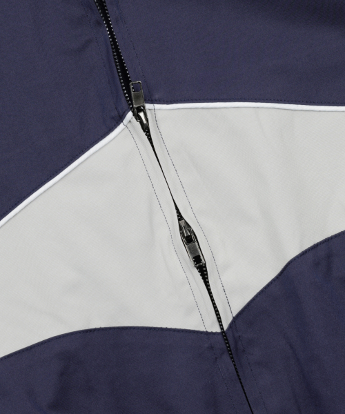 GJ104 파이핑 라인 트랙 자켓 (NAVY)
