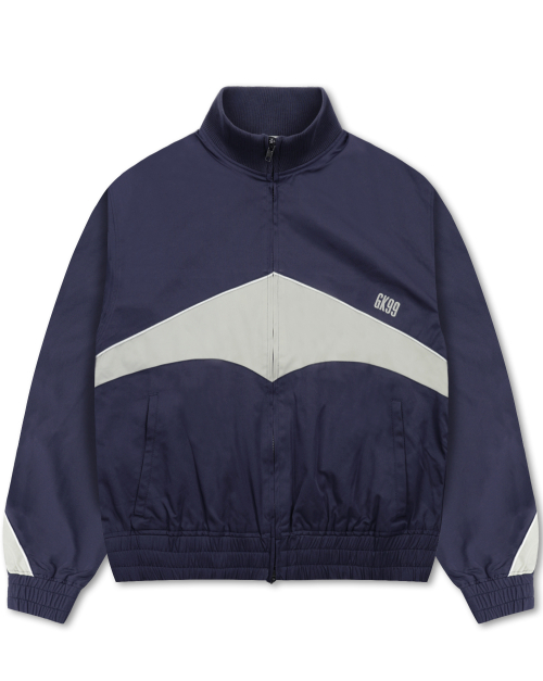 GJ104 파이핑 라인 트랙 자켓 (NAVY)
