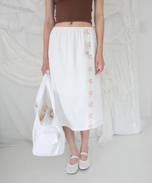 French Skirt (White)
