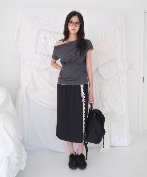 French Skirt (Black)