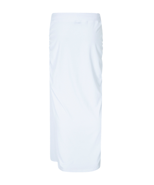 Aubrey Tie Shirring Skirts (White)