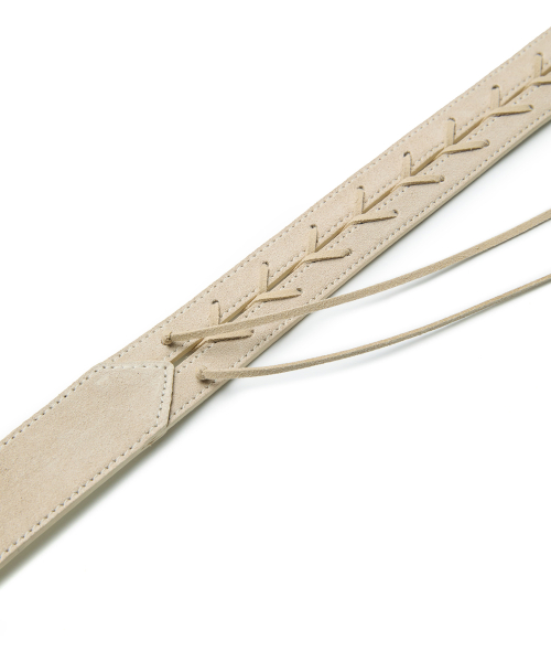 STRING BELT (LIGHT BEIGE)