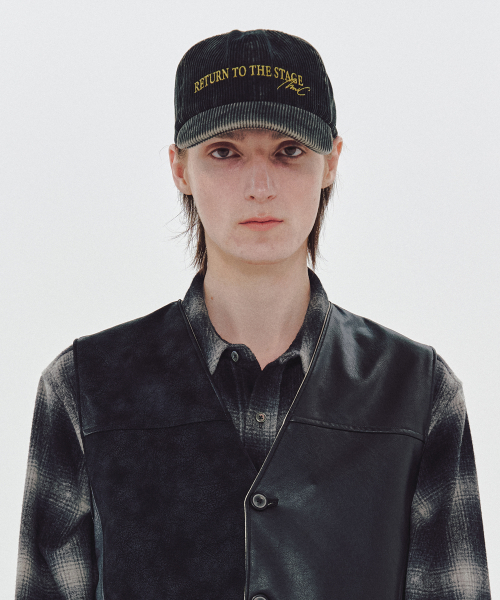 CORD CAP (BLACK)