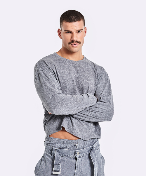 Slub Longsleeve - Grey