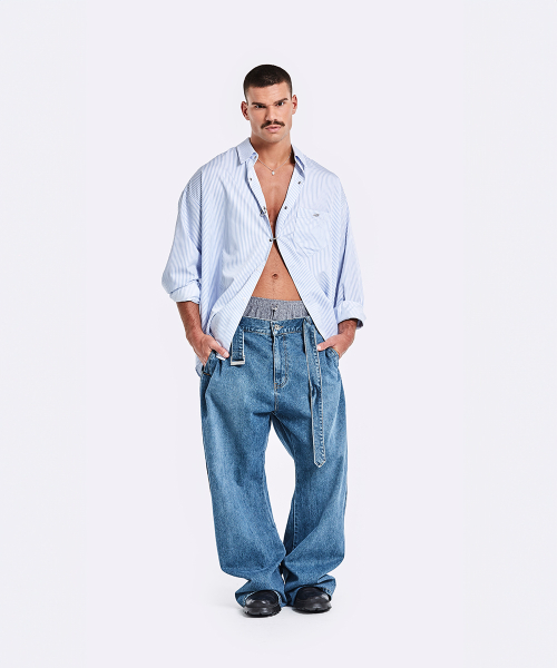 Ring Shirt - blue stripe