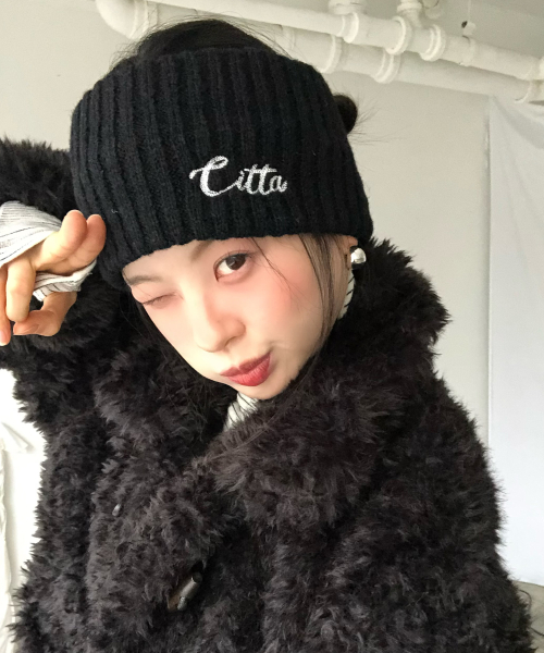 Signature Logo Knit Hair Band_CTA929(5color)