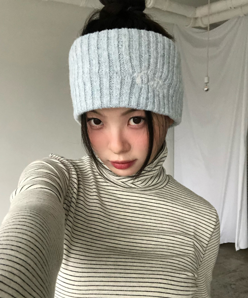 Signature Logo Knit Hair Band_CTA929(5color)