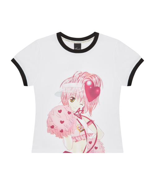 SHUGO CHARA! RINGER TEE(WHITE)