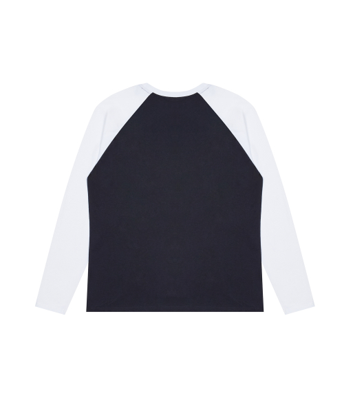 SHUGO CHARA RAGLAN TEE(NAVY)