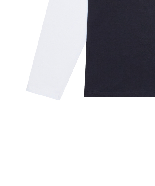 SHUGO CHARA RAGLAN TEE(NAVY)