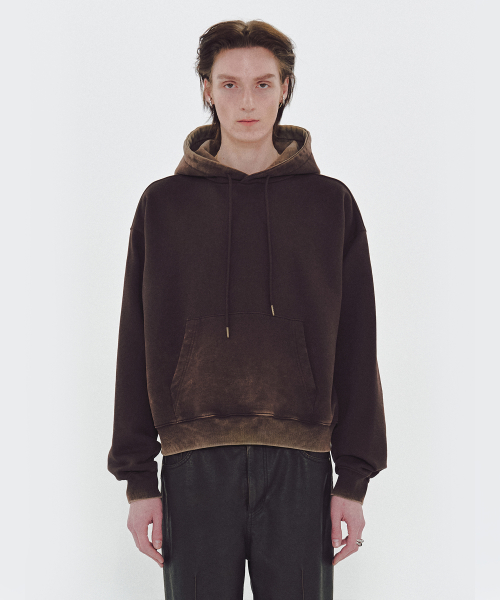 DUSK HOODIE (BROWN)