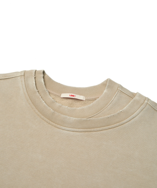 DUAL SWEATSHIRT (BEIGE)