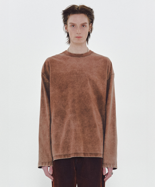 VEIL LONG SLEEVE (BROWN)