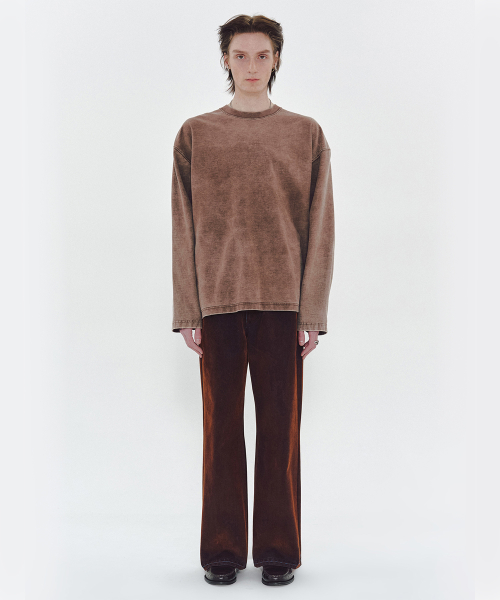 VEIL LONG SLEEVE (BROWN)