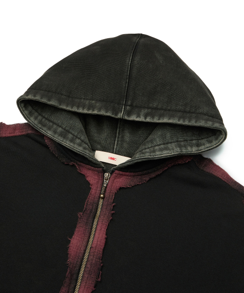 GYPSY HOOD ZIP UP (BLACK)