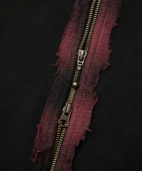 GYPSY HOOD ZIP UP (BLACK)