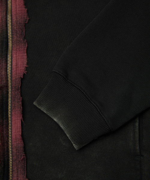 GYPSY HOOD ZIP UP (BLACK)