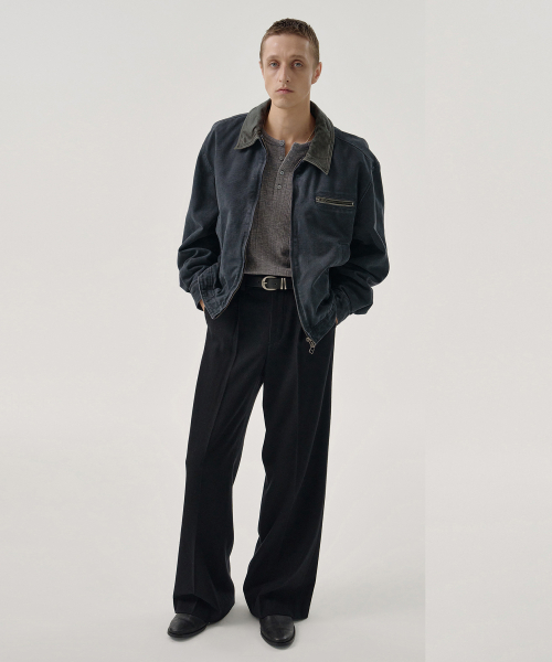 PIERRE JACKET (NAVY)