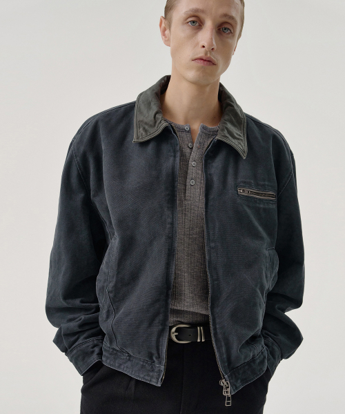 PIERRE JACKET (NAVY)