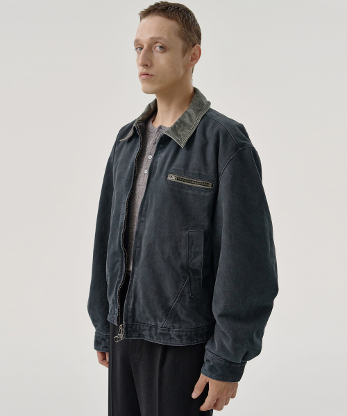 PIERRE JACKET (NAVY)