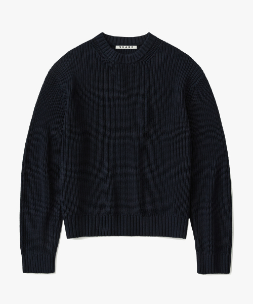 Washable Cropped Hacci Knit - 9 Color