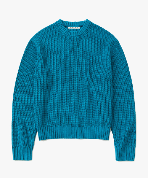 Washable Cropped Hacci Knit - 9 Color