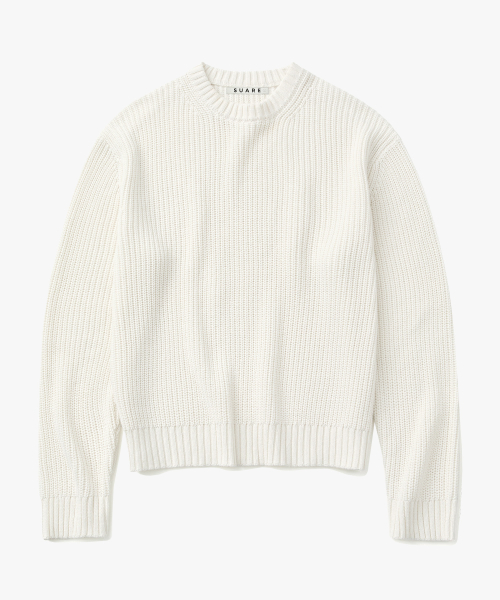 Washable Cropped Hacci Knit - 9 Color