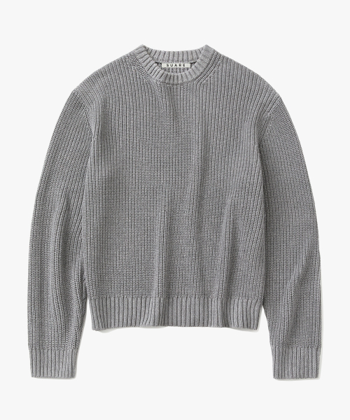 Washable Cropped Hacci Knit - 9 Color