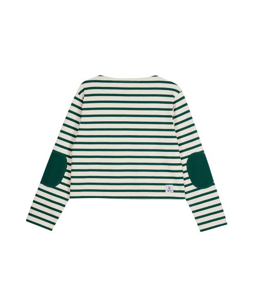 La Mariniere Stripe T-shirt Green