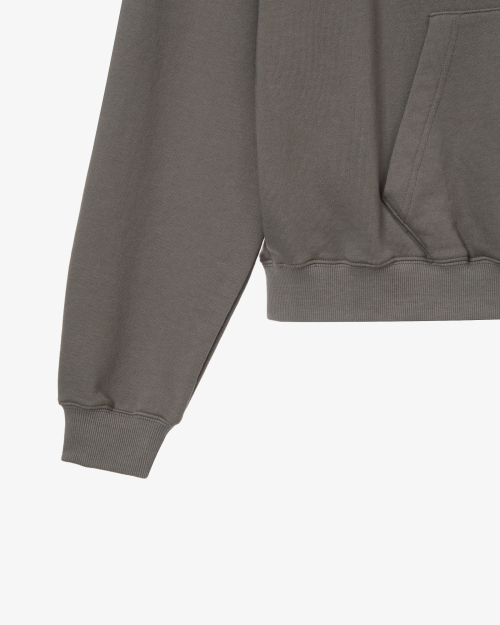 WEB LOGO LOOSED HOODIE [TAUPE]
