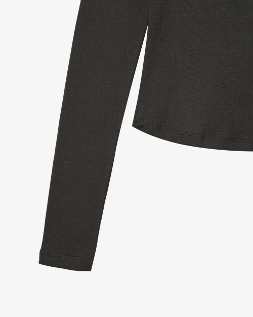 DOT SMALL LETTER L/S [DARK BROWN]