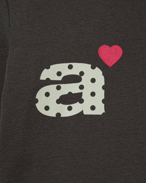 DOT SMALL LETTER L/S [DARK BROWN]