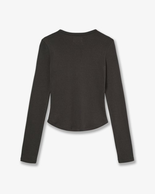 DOT SMALL LETTER L/S [DARK BROWN]