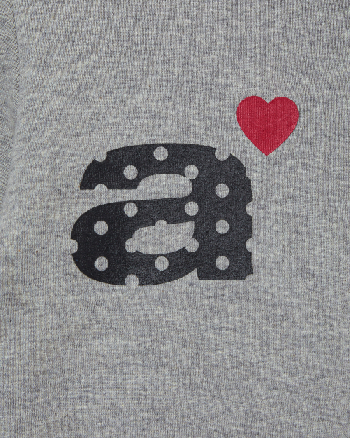 DOT SMALL LETTER L/S [MELANGE GREY]