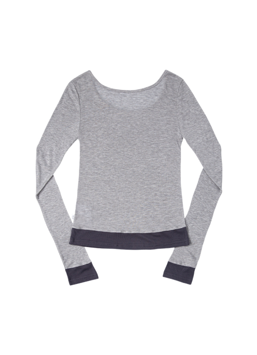 FOREST LAYERED T / GRAY