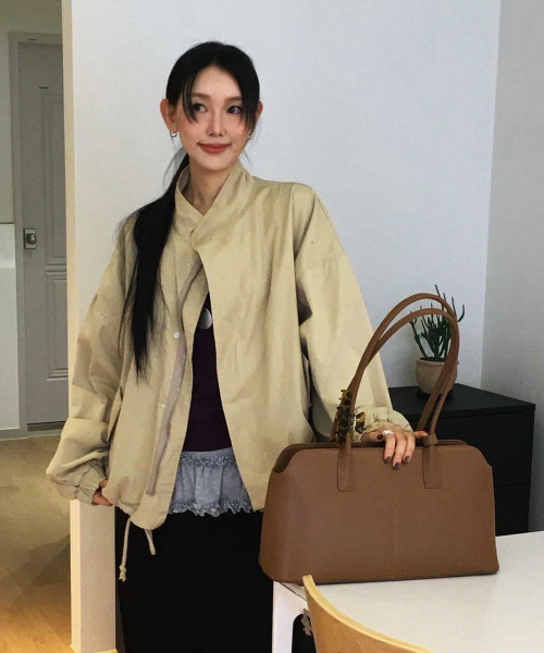 Adele Shoulder bag 아델 소가죽 숄더백 (Brown)