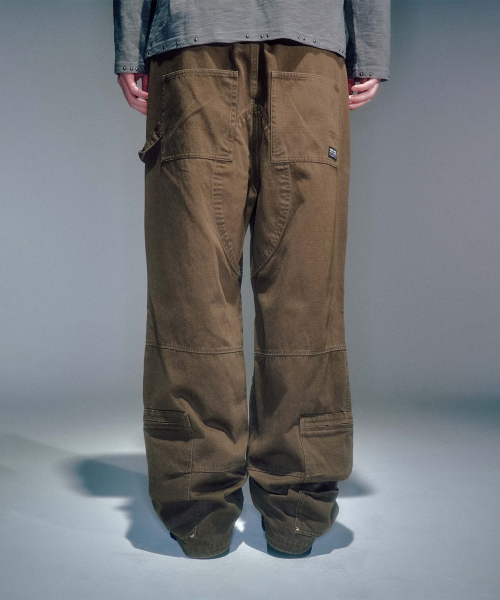MEN FEDRY WORK-PANTS BROWN