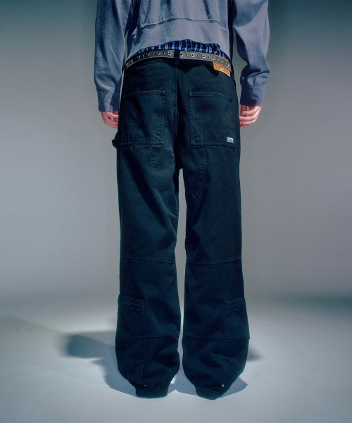 MEN FEDRY WORK-PANTS BLACK