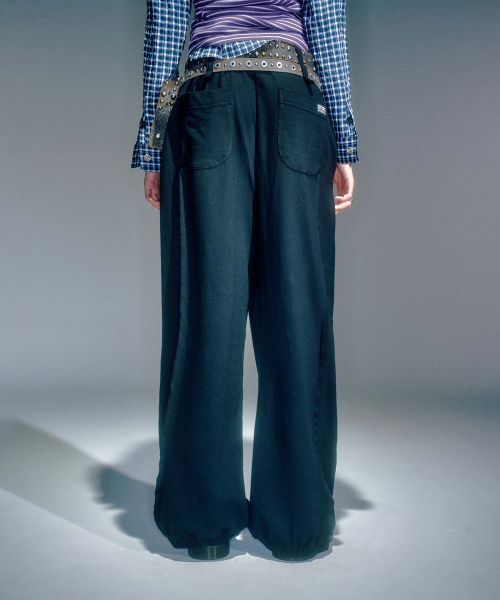 WOMEN JOAN SEAMLINE TRACK JOGGERS NAVY