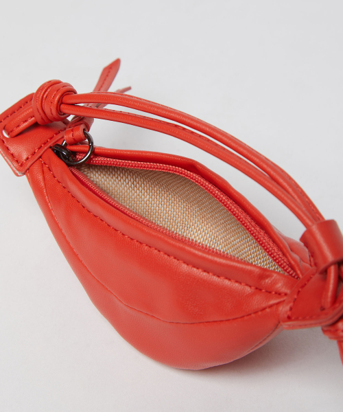Mini fling keyring bag(Cherry tea)_OVAAX25201CHE