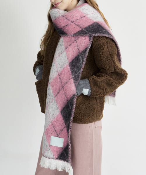 ARGYLE MUFFLER - 5color