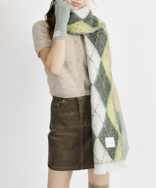 ARGYLE MUFFLER - 5color