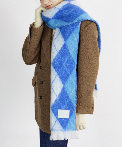 ARGYLE MUFFLER - 5color